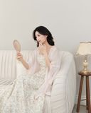 PETAL CARDIGAN - BLUSH PINK 