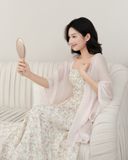  PETAL CARDIGAN - BLUSH PINK 