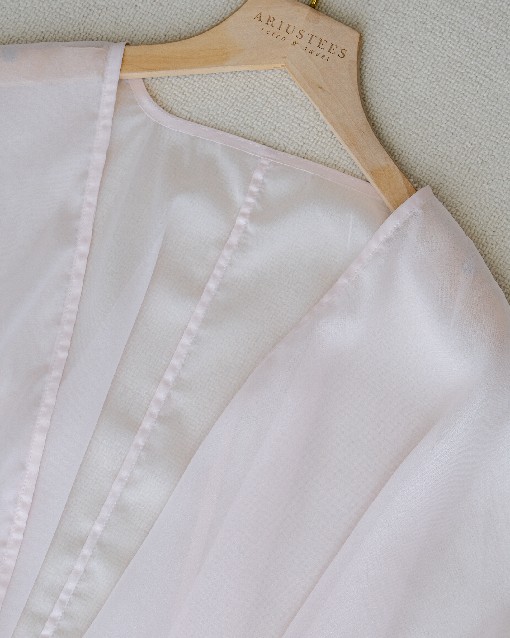  PETAL CARDIGAN - BLUSH PINK 