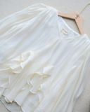  DOVE BLOUSE - CREAMY 