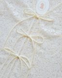  LACE CARDIGANS WITH BOW-TIE 