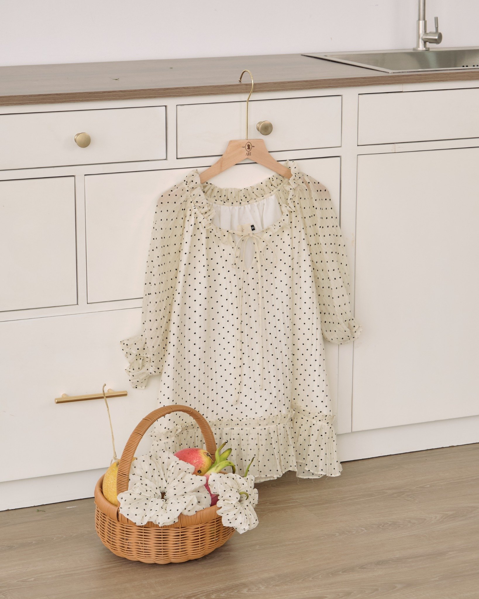  LUCIA BLOUSE - POKA DOT 