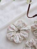  R&S VINTAGE ROSE SCRUNCHIES 