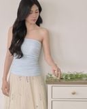 MARSHMALLOW TOP - BABY BLUE 