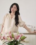  LUCIA BLOUSE - CREAMY 