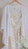  VINTAGE ROSE DRESS 