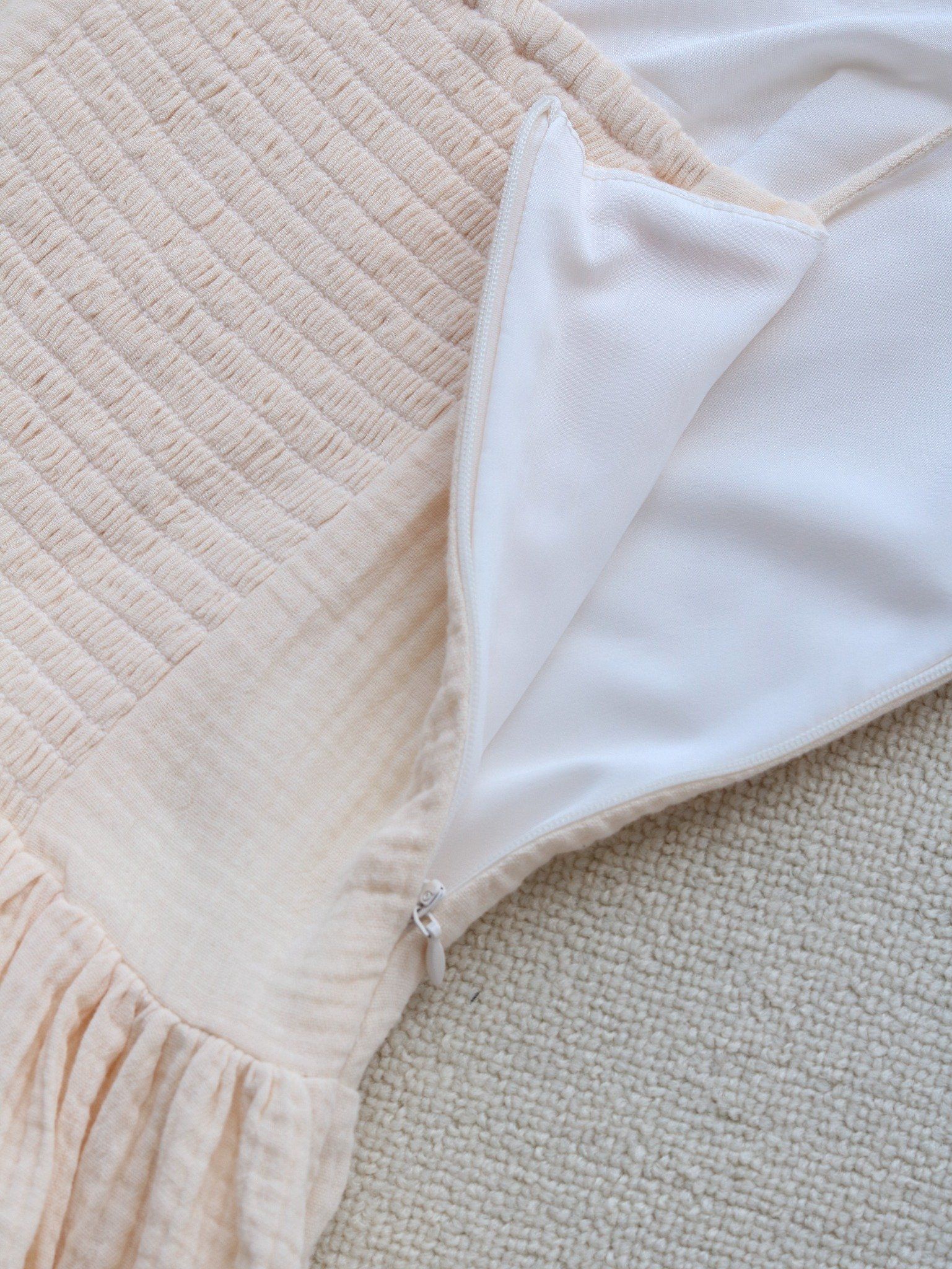  BEIGE ORCHID DRESS 