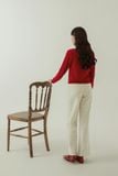  ARI WIDE LEG PANTS - CREAMY 