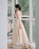 BEIGE ORCHID DRESS 