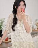  LUCIA BLOUSE - POKA DOT 