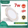  Đèn âm trần Panel Rạng Đông PT05 ĐỔI MÀU 7w ,9w ,12w - viền vàng / viền bạc 
