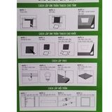  Đèn led panel âm trần 60x60cm, đèn led panel 600x600mm MPE 40w - giá rẻ 