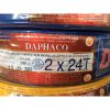 dây điện đôi 2x32T . 2x24T, 2x30T DAFACO - bán mét