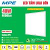  Đèn led panel âm trần 60x60cm, đèn led panel 600x600mm MPE 40w - giá rẻ 