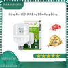 Bóng đèn LED BULB trụ 20W Rạng Đông - thân nhựa ánh sáng trắng