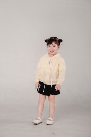 Áo Khoác Gió Bé Gái In Chữ Principal