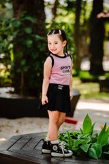 Set Váy Thun Xếp Ly Kèm Áo Sport Club