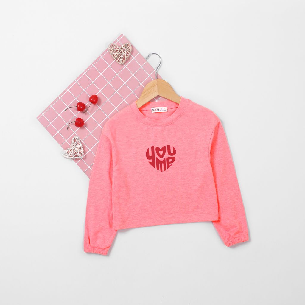 2208.AO THUN DT CROPTOP YOU ME