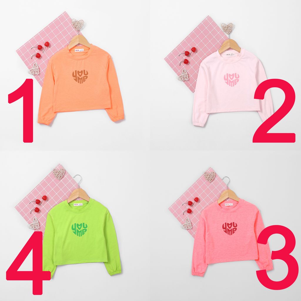 2208.AO THUN DT CROPTOP YOU ME