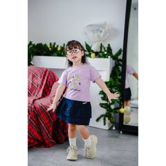 Set Áo Thun In Hoa Sun Flower Kèm Chân Váy Linen Bèo Tầng Siêu Điệu Đà Cho Bé Gái  Nexxi