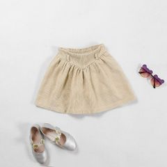 Chân Váy Nhung Xoè Lưng Nhún Bé Gái