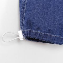 Quần Jean Dài Bé Trai Túi Hộp Kèm Dây Rút Ống Quần