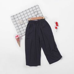 Quần Kaki Lụa Ống Suông Mềm Mịn Basic Dễ Phối Đồ Cho Bé Gái Nexxi