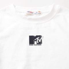Áo Thun Croptop Fashion In Logo MTV Bé Gái Nexxi