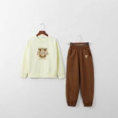 Bộ Thun Dài Tay Unisex In Chữ Morica