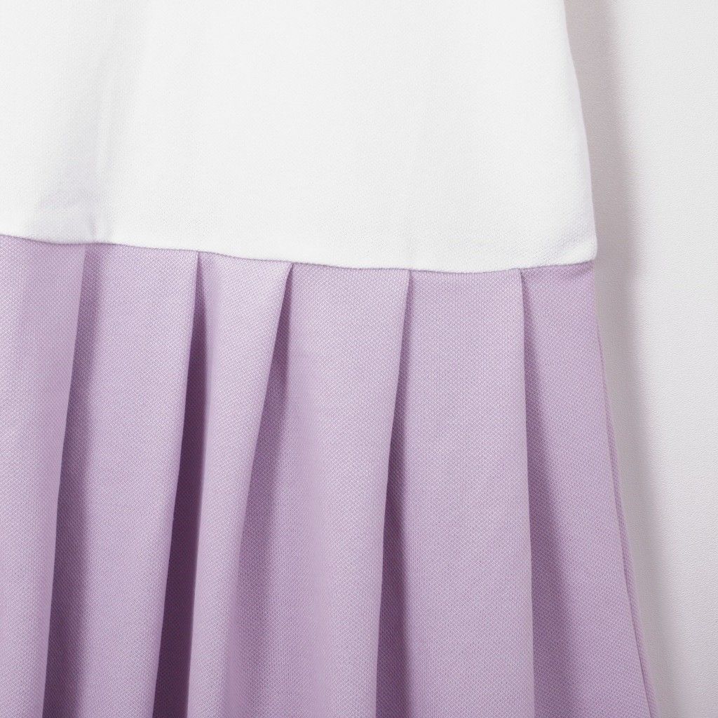 Đầm Thun Polo Bé Gái Xếp Ly Thêu Chữ Babygirl