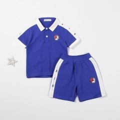 Bộ Thun Đùi Thể Thao Phối Màu Air Bé Trai