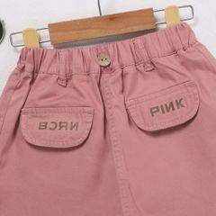 Quần Kaki Giả Váy Born Pink Bé Gái