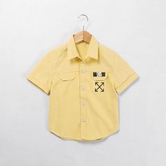 Áo Sơ Mi Ngắn Tay Bé Trai In Họa Tiết Mũi Tên Nexxi