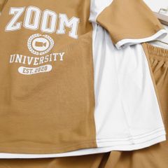 Bộ Thun Lửng Form Rộng Bé Trai In Chữ Zoom Nexxi