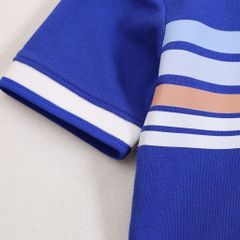 Áo Thun Polo Bé Trai In Sọc Authentic