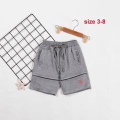 Quần Lửng Da Cá Viền Màu NY Bé Trai