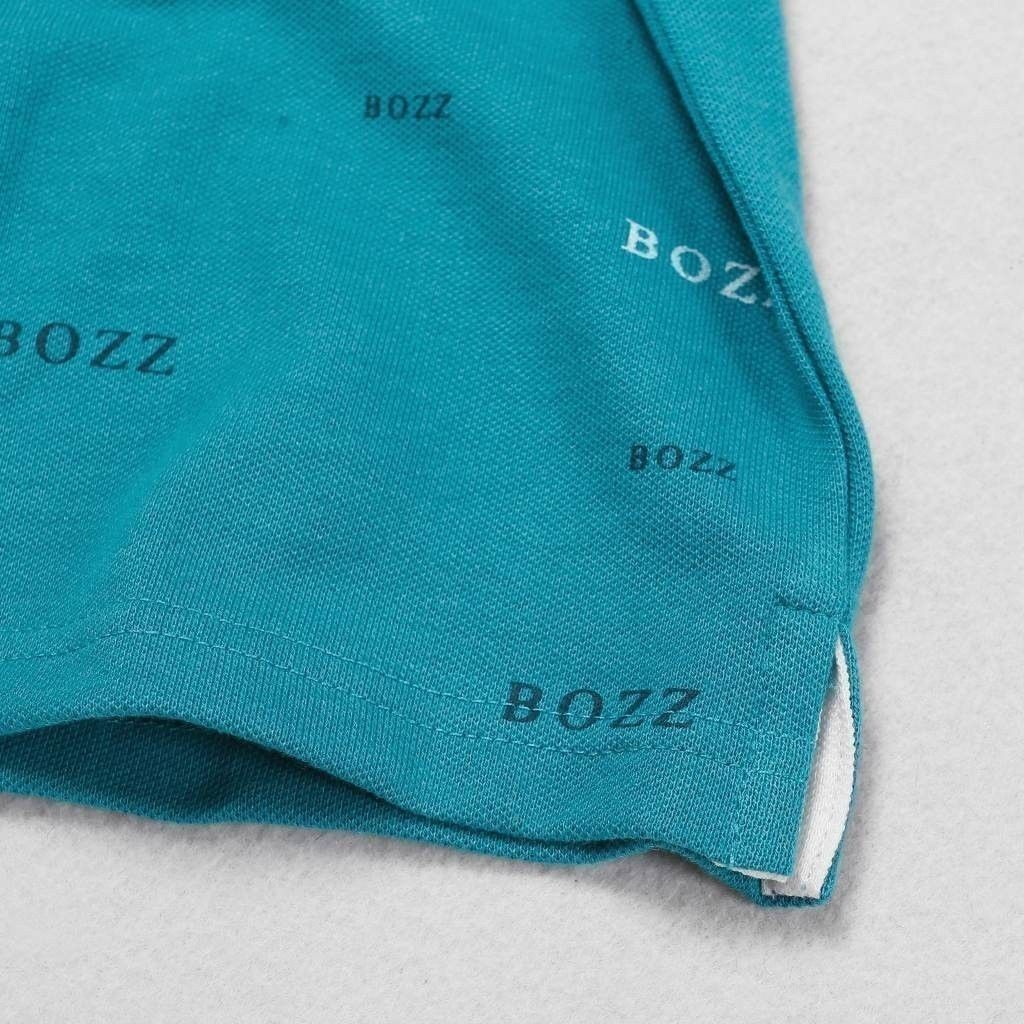 Áo Thun Polo Bé Trai In Hoạ Tiết Bozz