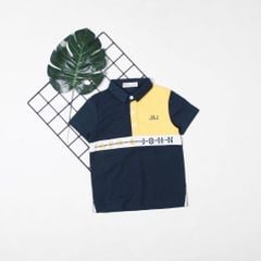 Áo Thun Polo Bé Trai Phối Màu J&J