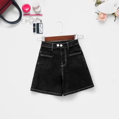 Quần Jean Lửng Bé Gái 2 Túi Trước