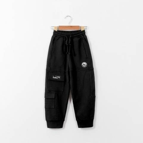 Quần Jogger Bé Trai In Logo BW