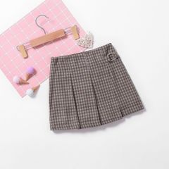 Chân Váy Caro Xếp Ly Xinh Xắn Cho Bé Gái