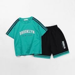 Bộ Thun Lửng Thể Thao Bé Trai Brooklyn