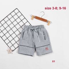 Quần Lửng Da Cá Viền Màu NY Bé Trai