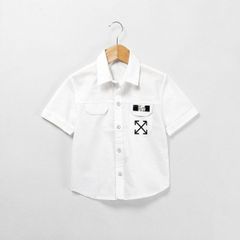 Áo Sơ Mi Ngắn Tay Bé Trai In Họa Tiết Mũi Tên Nexxi