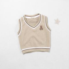 Áo Len Ghile Thêu Chữ A Bé Trai