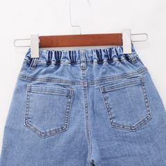 Quần Jean Lửng Bé Gái 2 Túi Trước