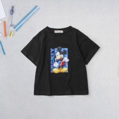 Áo Thun Form Rộng Unisex In Hình Mickey