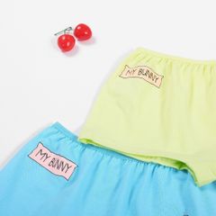 Set 5 Quần Chip Đùi In Hình Thỏ Bunny Bé Gái