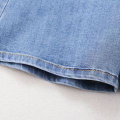 Quần Jean Lửng Bé Gái 2 Túi Trước