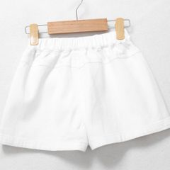 Quần Váy Kaki Bé Gái Đính Nút 2 Túi Hộp